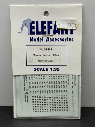 Elefant decals german - 1:35,