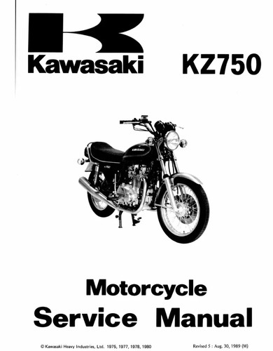 1976 1979 kawasaki - kawasaki, kz750