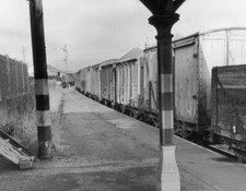 Railway carriages stored Kingscote Station disused Bluebell Pri- 1959 Old Photo