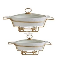 Luxury Ceramic Chafing Dish