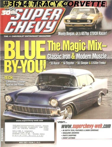 March 2002 super chevy - gm's, zz