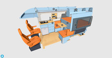Camper van conversion flat - van,