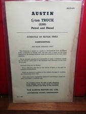 AUSTIN 1 1/2 TON TRUCK PETROL