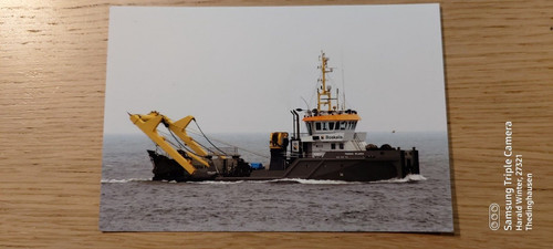 Photo dredging ship terra - photo,