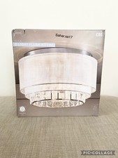 NEXT Ella 3 flush light fitting/Home Office Living Room Ceiling Light Party Gift