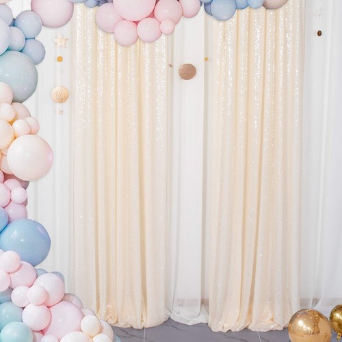 Panels ivory sequin - 2,