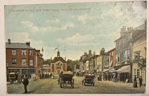 Henley thames market - henley, thames,