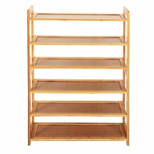 6 Layers Bamboo Shelf Tier 6