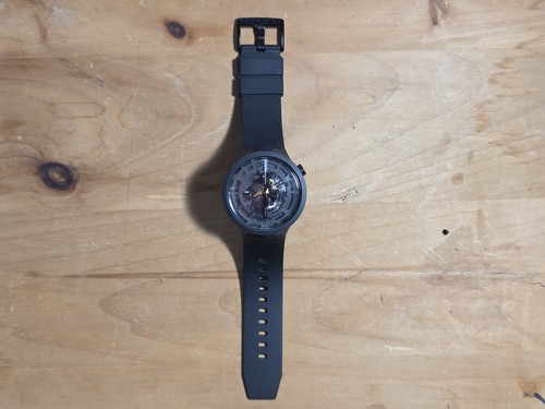 Swatch watch black - swatch, c-black,