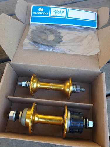 Nos shimano hub set - nos,