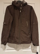O’Neill Brown Rain Jacket- Size L