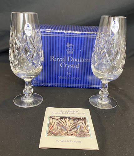 Pair royal doulton lead - pair, of