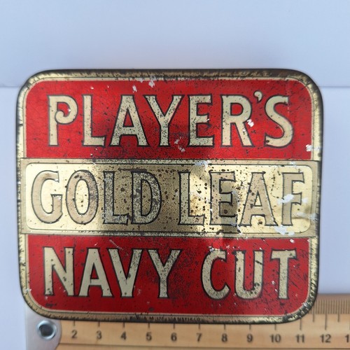 Vintage players gold leaf - players,