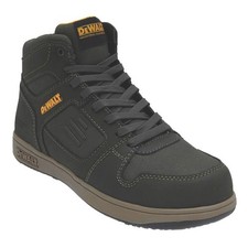 DeWalt Safety Boots Mens Standard Fit Olive Leather Composite Toe Shoes Size 10