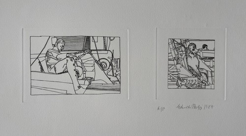 Rare eduardo paolozzi large - eduardo,