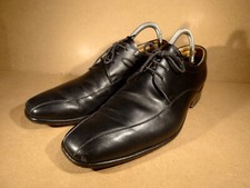 Mens Barker Flex Black Leather