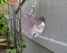 NEW 28mm SWAROVOSKI ROSE HEART