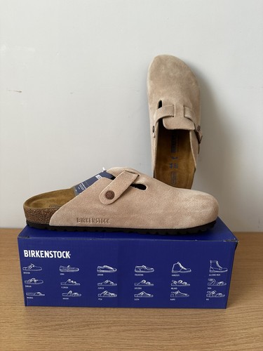 Birkenstock boston sand suede - boston,