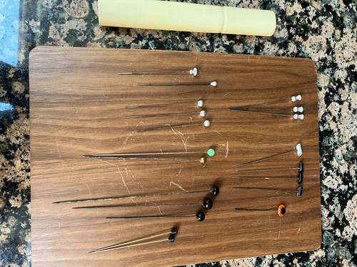 Vintage hatpins hat pins art - vintage,