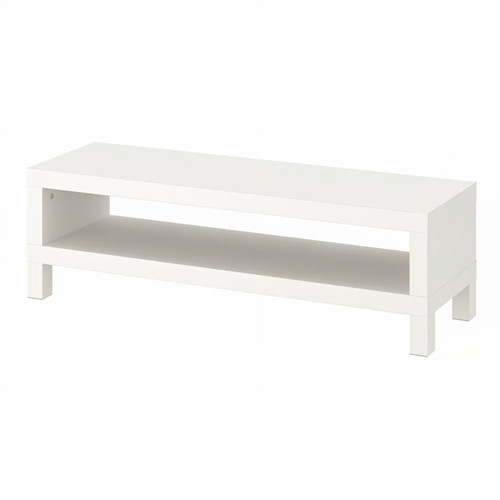 Ikea lack bench black brown - black,