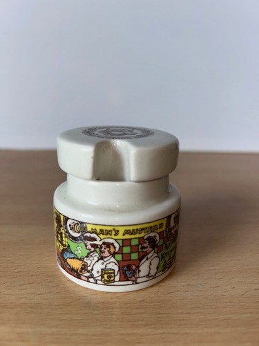 Colmans mustard pot - with, royal