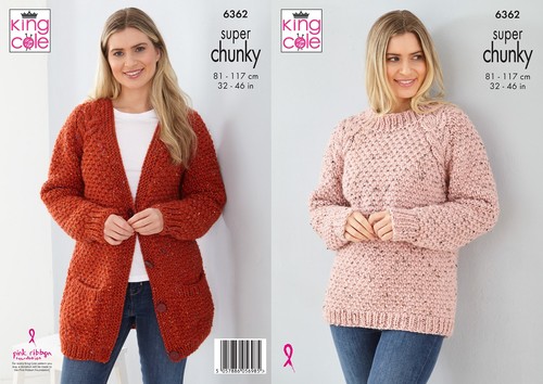 6362 knitting pattern womens - 6362,