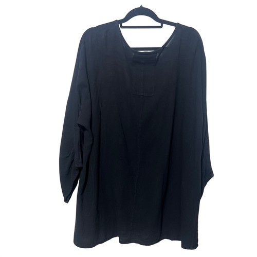 Gauze black l cotton - oh,