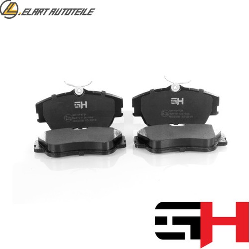 Brake pad set disc brake