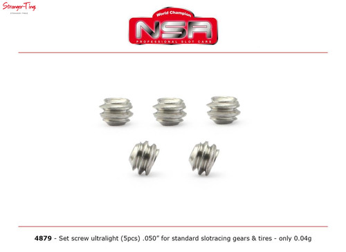 Nsr screw set ultralight - set, .50''