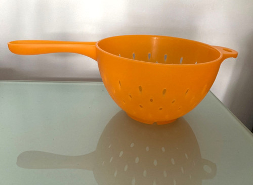 Vintage ikea orange - orange, plastic