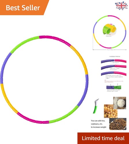 Multicolored hoola hoop - multicolored,