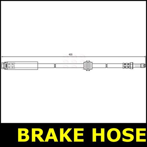 Brake hose rear for - brake,