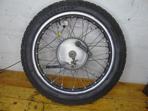 Bsa c15 rear wheel - c15,