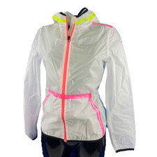 Chervo Women's Lightweight Rain Jacket Monopoli Aquablock White Transparent 2nd Choice