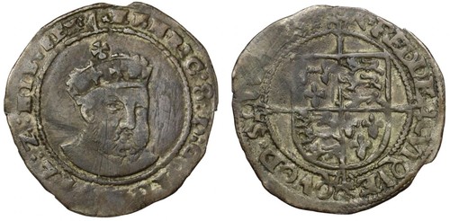 Henry viii groat posthumous - viii, groat,