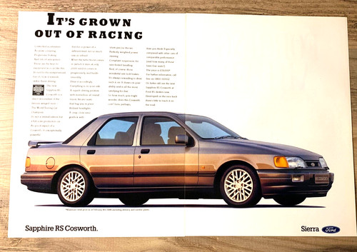 Ford sapphire cosworth - sapphire, rs