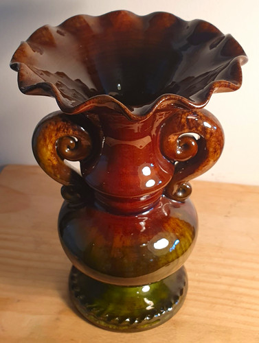 Drip glaze frilly edge - glaze,