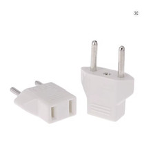 Universal Travel Adapter US UK AU to EU Plug Converter 2 Pin Europe Power Socket