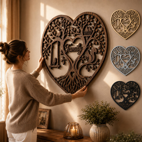Family tree life wooden - family, of