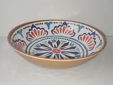 TarHong Rio Medallion Large Serving Bowl Melamine  Moroccan 12"Dx3.25"H 