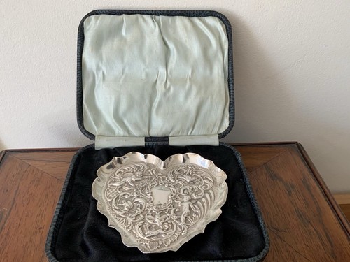 Sterling silver heart pin - sterling,
