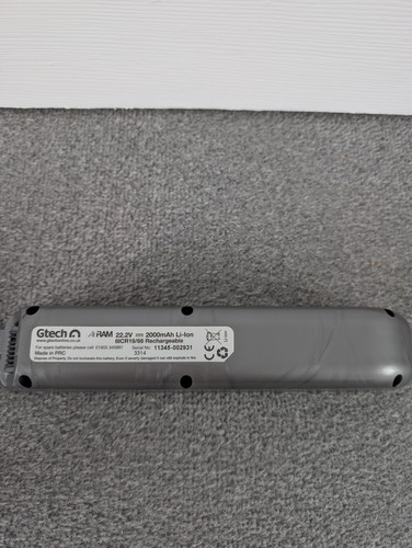 Genuine gtech airram battery - genuine,