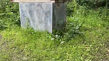 Vintage galvanised water tank