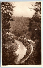 Postcard Symonds Yat Herefordshire England Railway Line