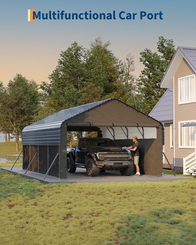 Metal carport 12x20 ft - ,12x20,
