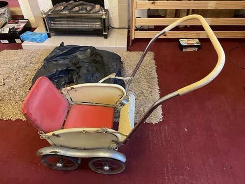 Vintage dolls pram - vintage,