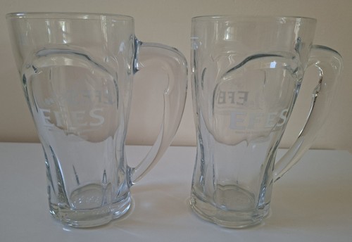 Pair efes beer - efes, glass