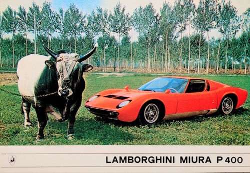 Lamborghini miura p400 - lamborghini,