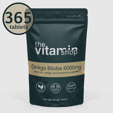 Ginkgo Biloba 6000mg Vegan