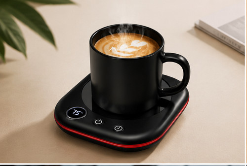 Smart coffee mug - mug, warmer
